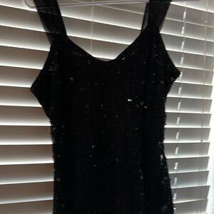 White House Black Market sequin top.